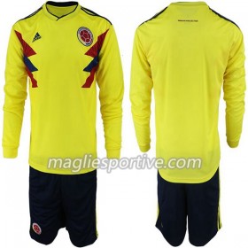 Completo Calcio Colombia Bambino Divisa Prima Mondiali 2018 ML